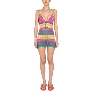 Gallo 1927 Women Mini Striped Dress